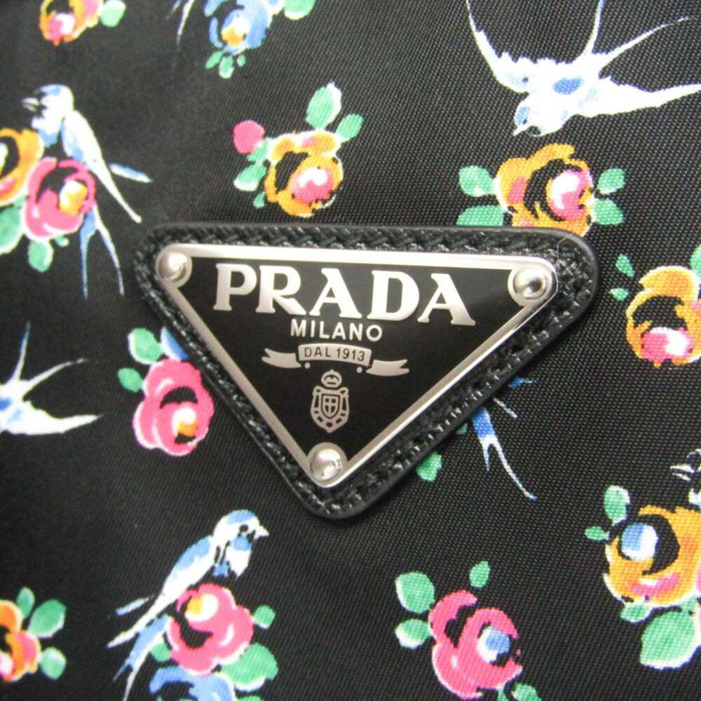 PRADA Black Leather Shoulder Bag - Picture 9 of 12